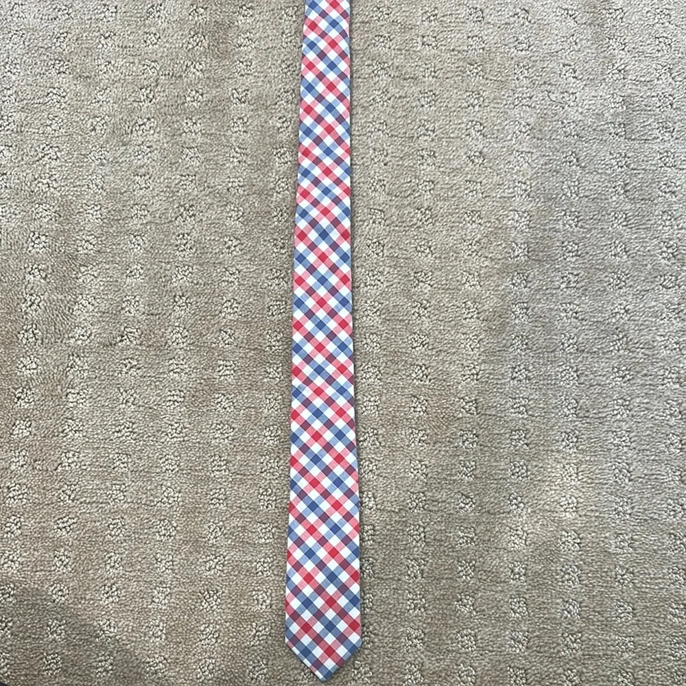 Crewcuts Vibrant Checkered Silk Tie